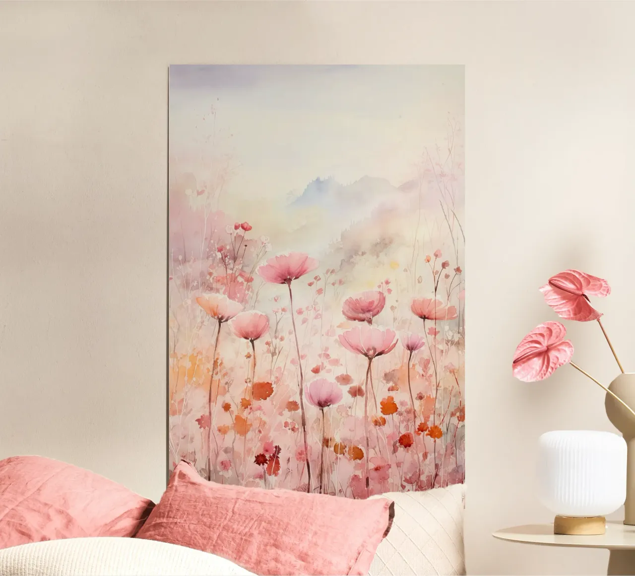 Arte da parete di Imagine poster con telaio in alluminio da Imagine