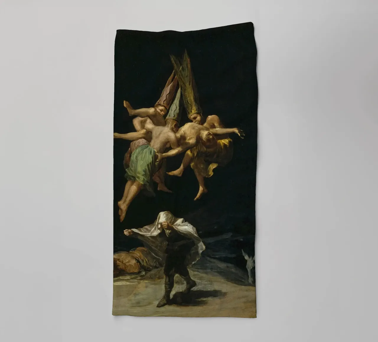 Francisco Goya volo di streghe asciugamano da bagno da 50 masterpieces