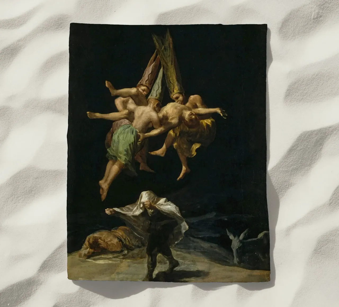 Francisco Goya volo di streghe telo mare da 50 masterpieces