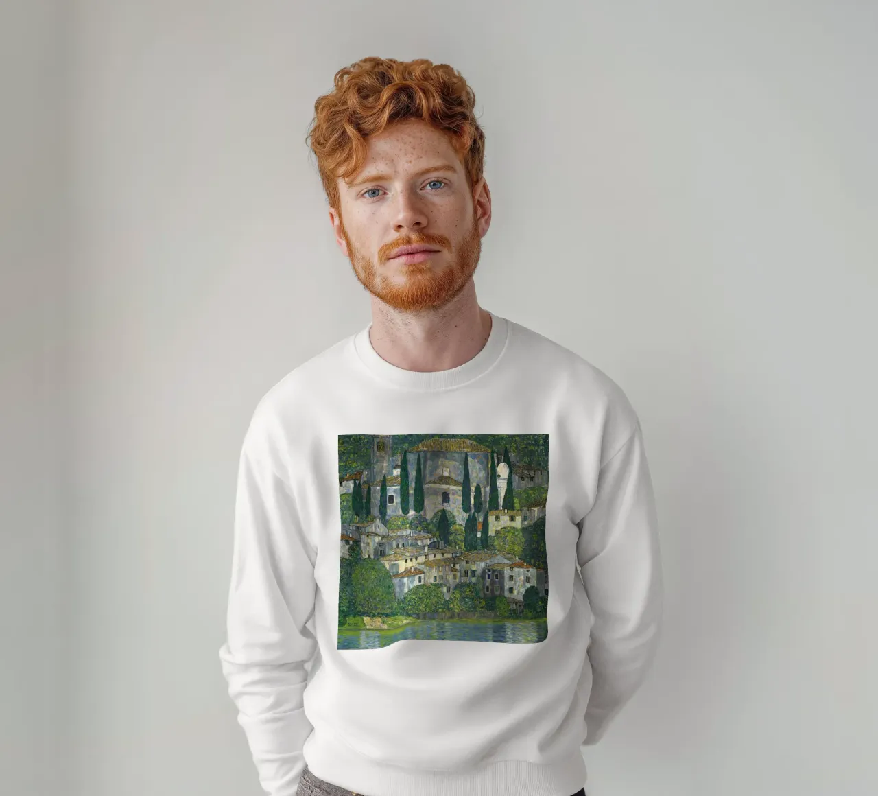 Gustavo sale su Iglesia e Cassone felpa da 50 masterpieces
