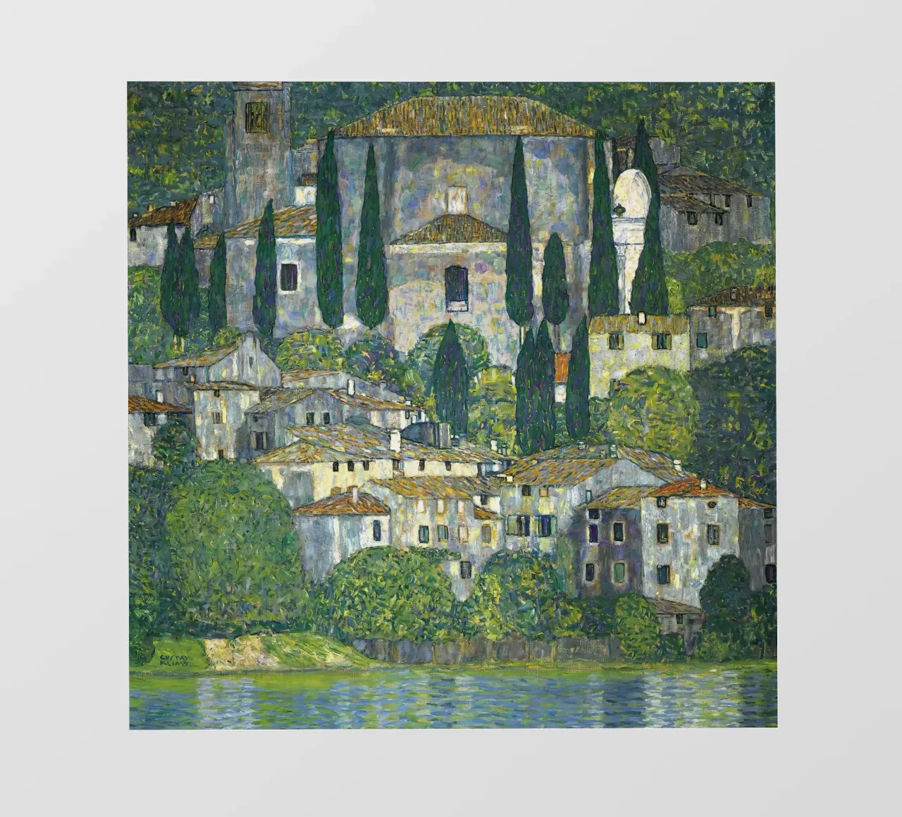 Gustavo sale su Iglesia e Cassone telo in pvc da 50 masterpieces