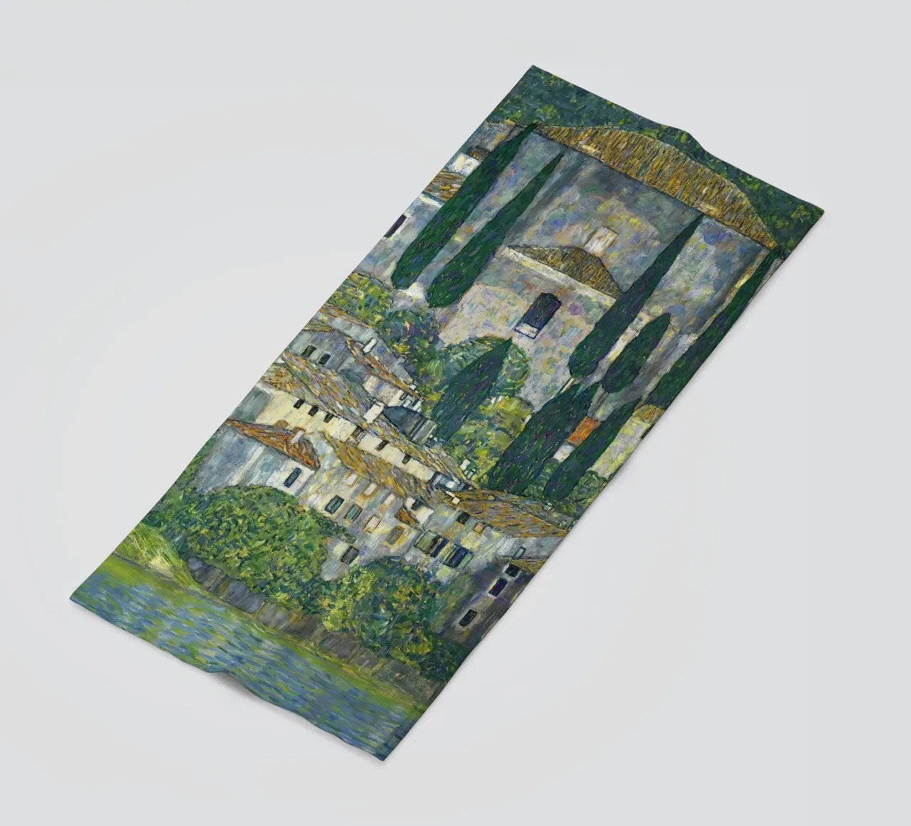 Gustavo sale su Iglesia e Cassone telo mare da 50 masterpieces