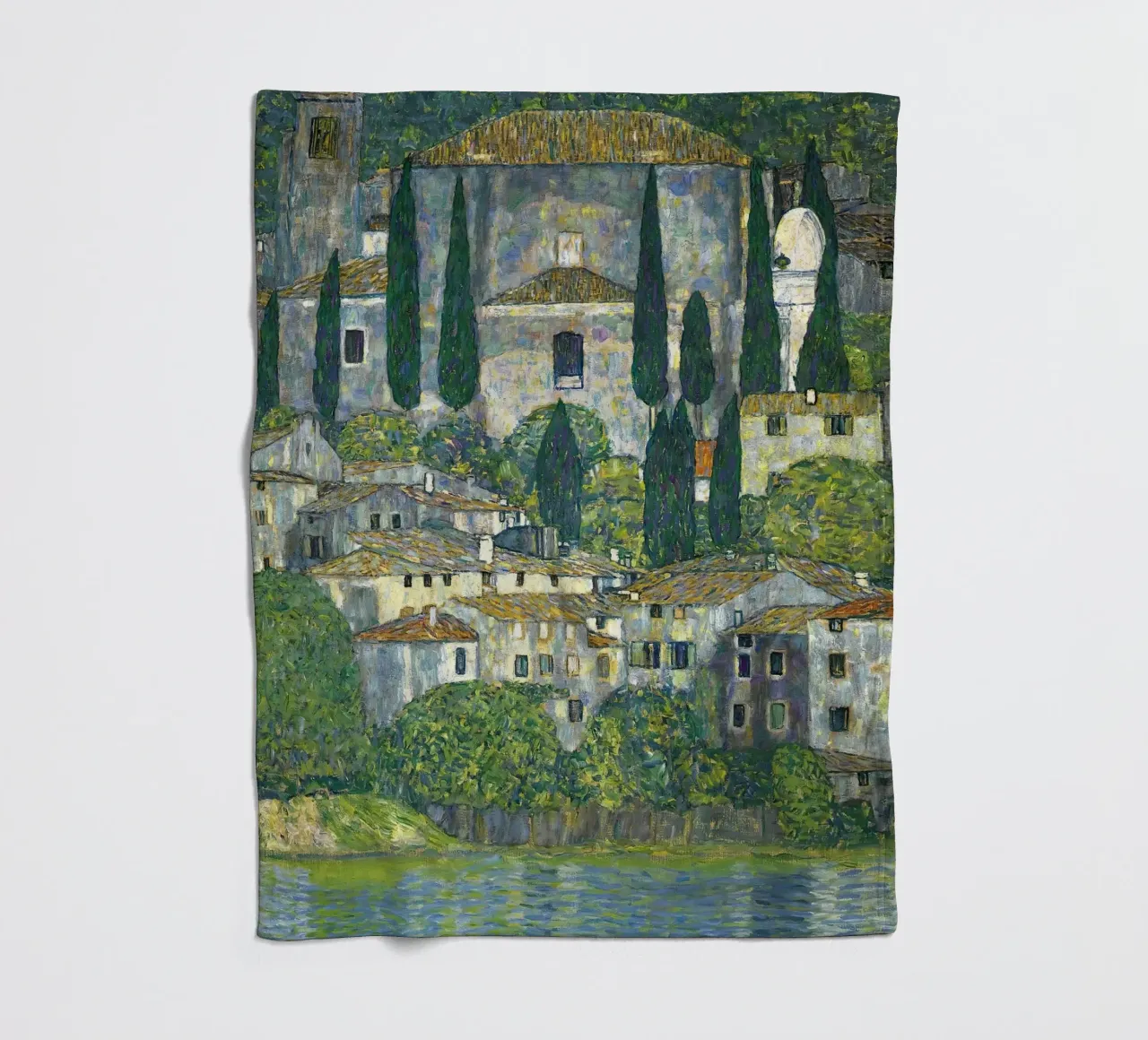 Gustavo sale su Iglesia e Cassone coperta in pile da 50 masterpieces