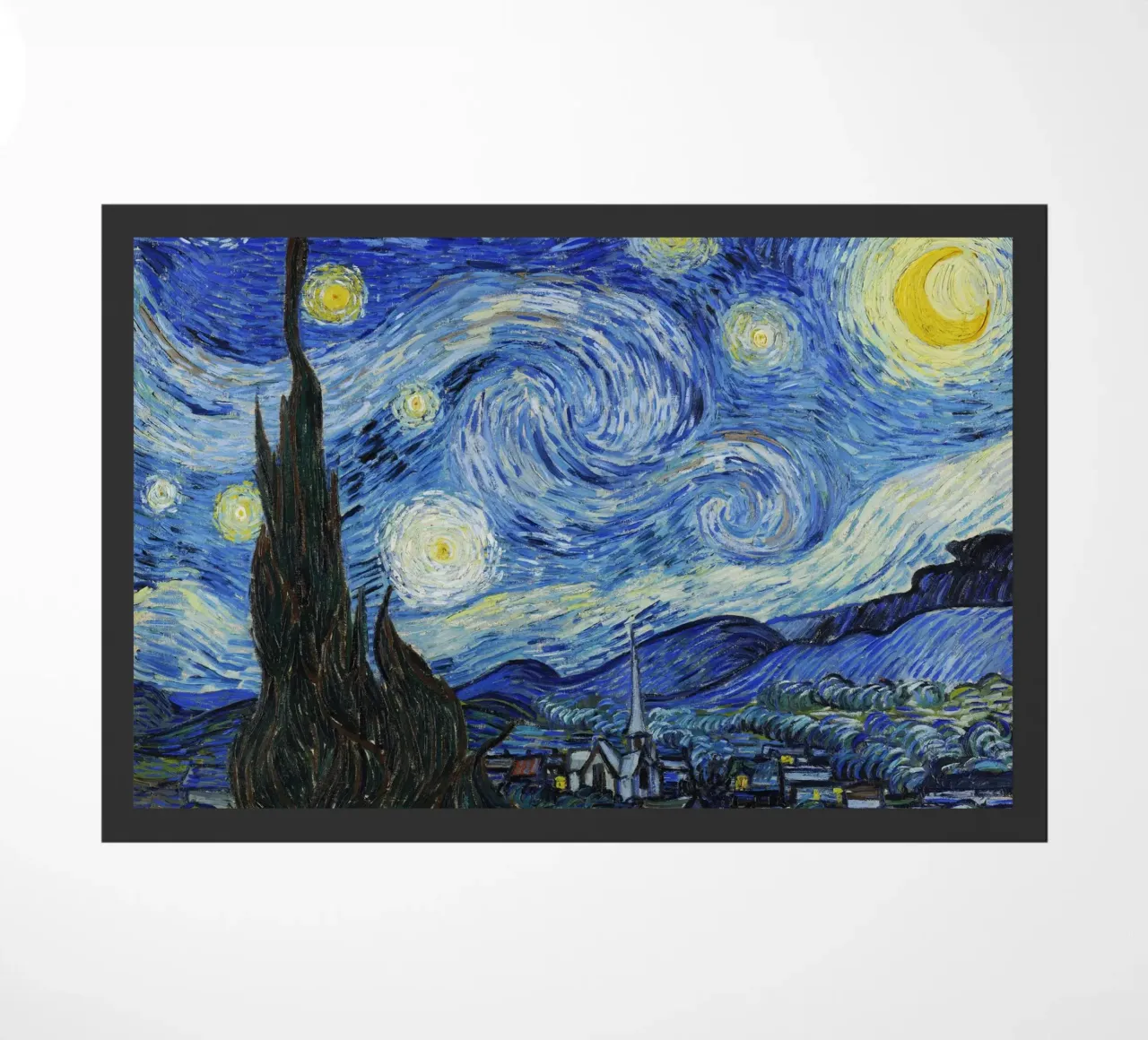 Vincent van Gogh La nuit étoilée paillasson de 50 masterpieces