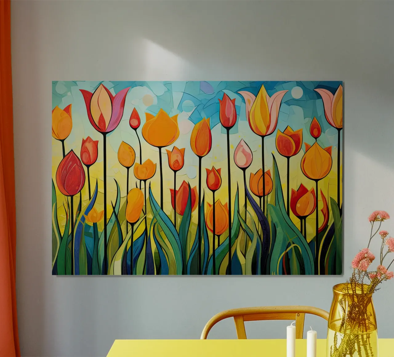 Arte da parete di Imagine poster con telaio in legno da Imagine