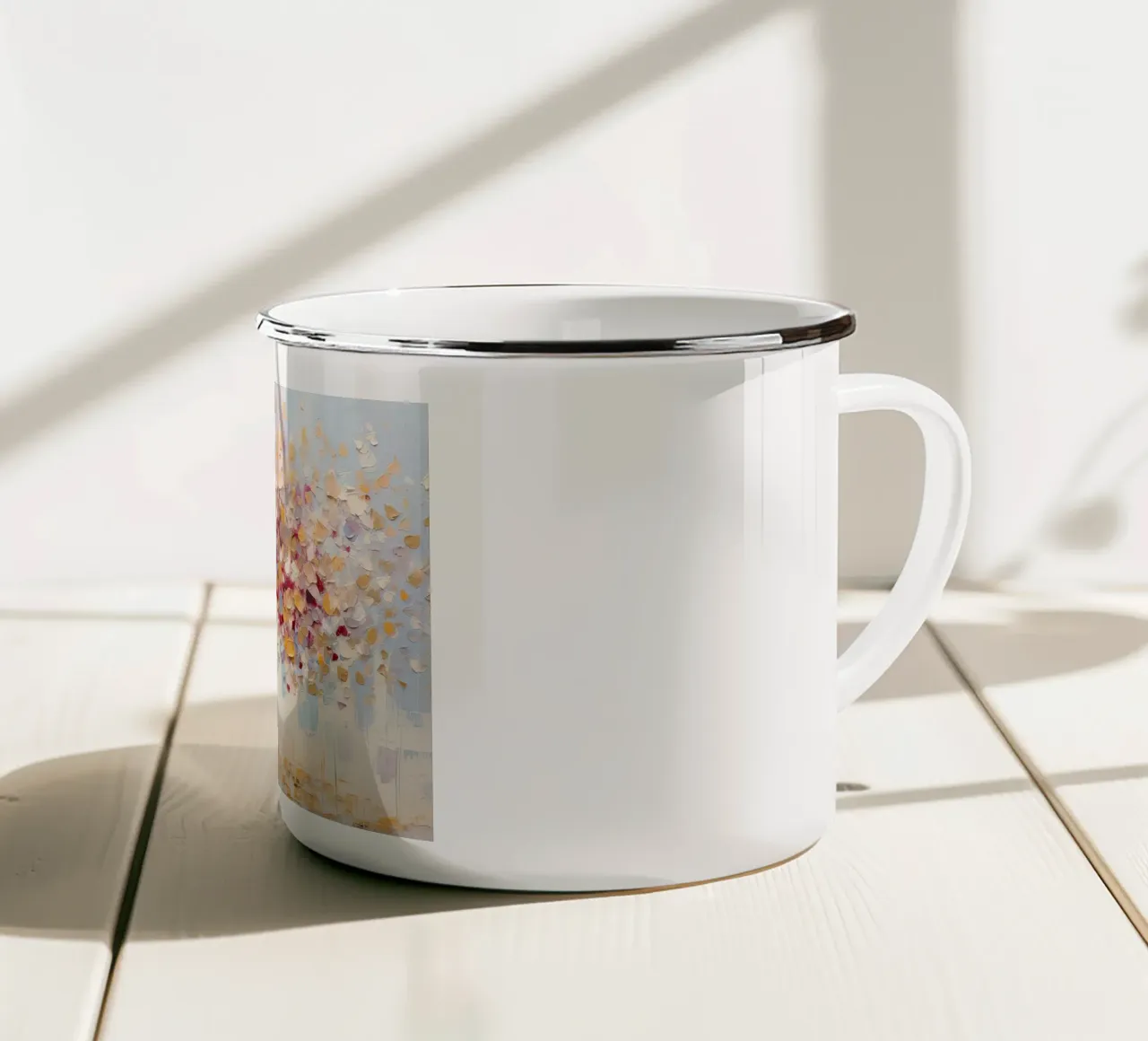 Arte da parete di Imagine tazza in smalto da Imagine