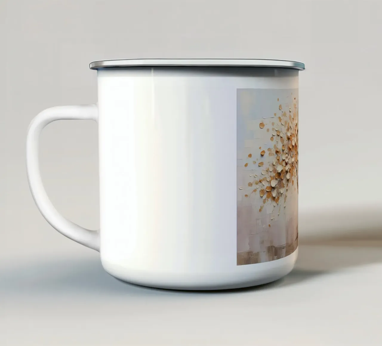 Wandkunst von Imagine Emaille Tasse von Imagine