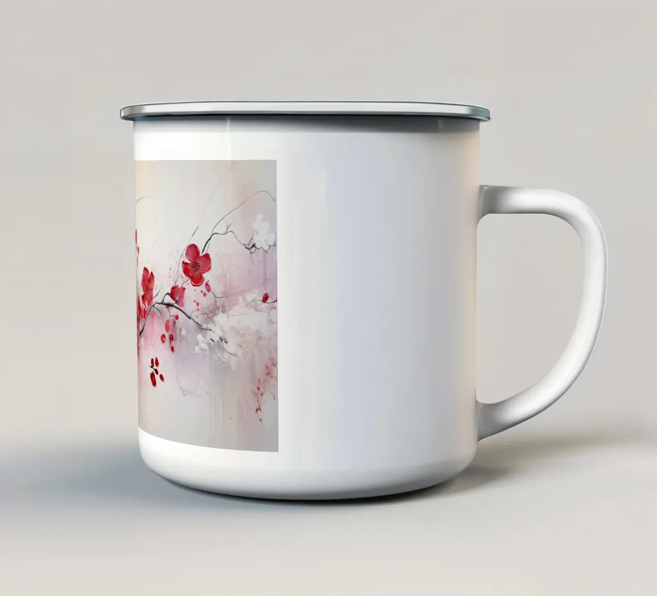 Arte da parete di Imagine tazza in smalto da Imagine