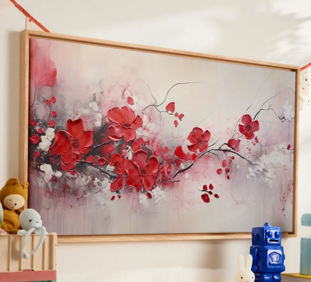 Wall-art by Imagine canvas with Floater frame by Imagine