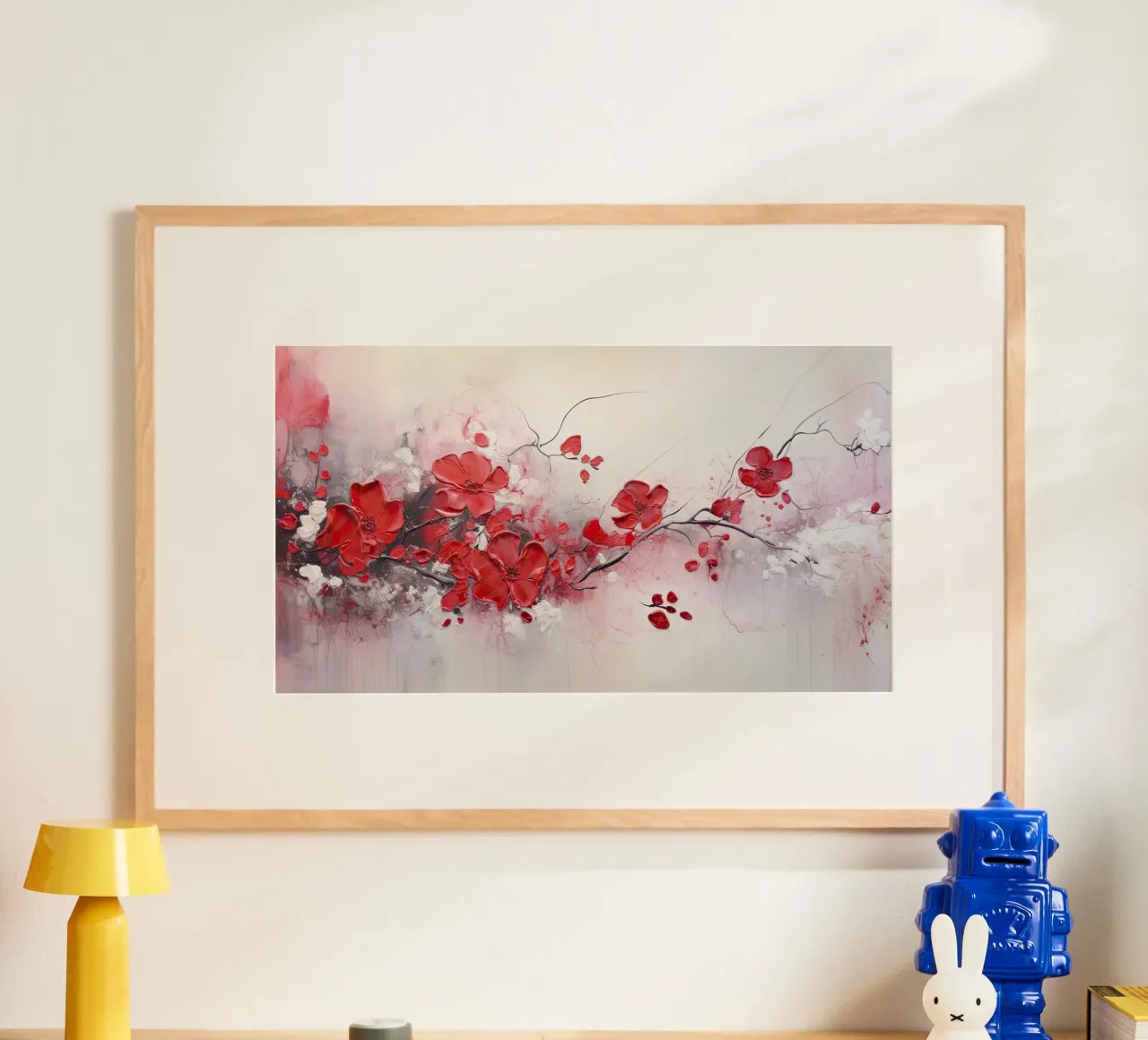 Arte da parete di Imagine poster con telaio in legno da Imagine