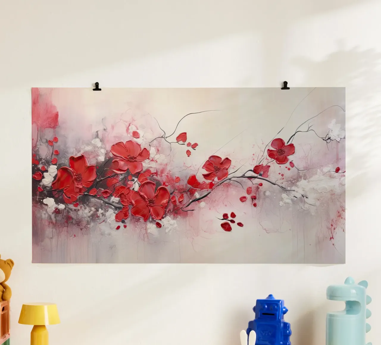 Arte da parete di Imagine poster con telaio in legno da Imagine