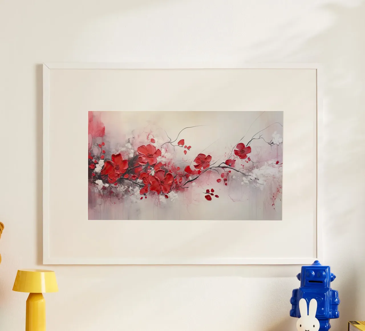 Arte da parete di Imagine poster con telaio in legno da Imagine