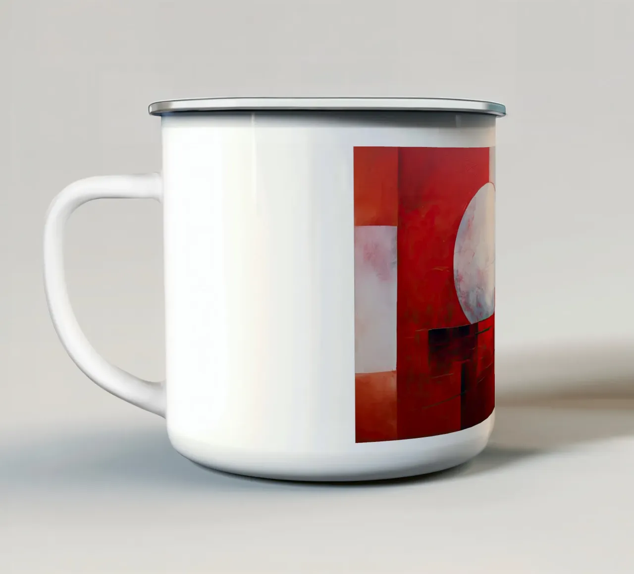 Arte da parete di Imagine tazza in smalto da Imagine