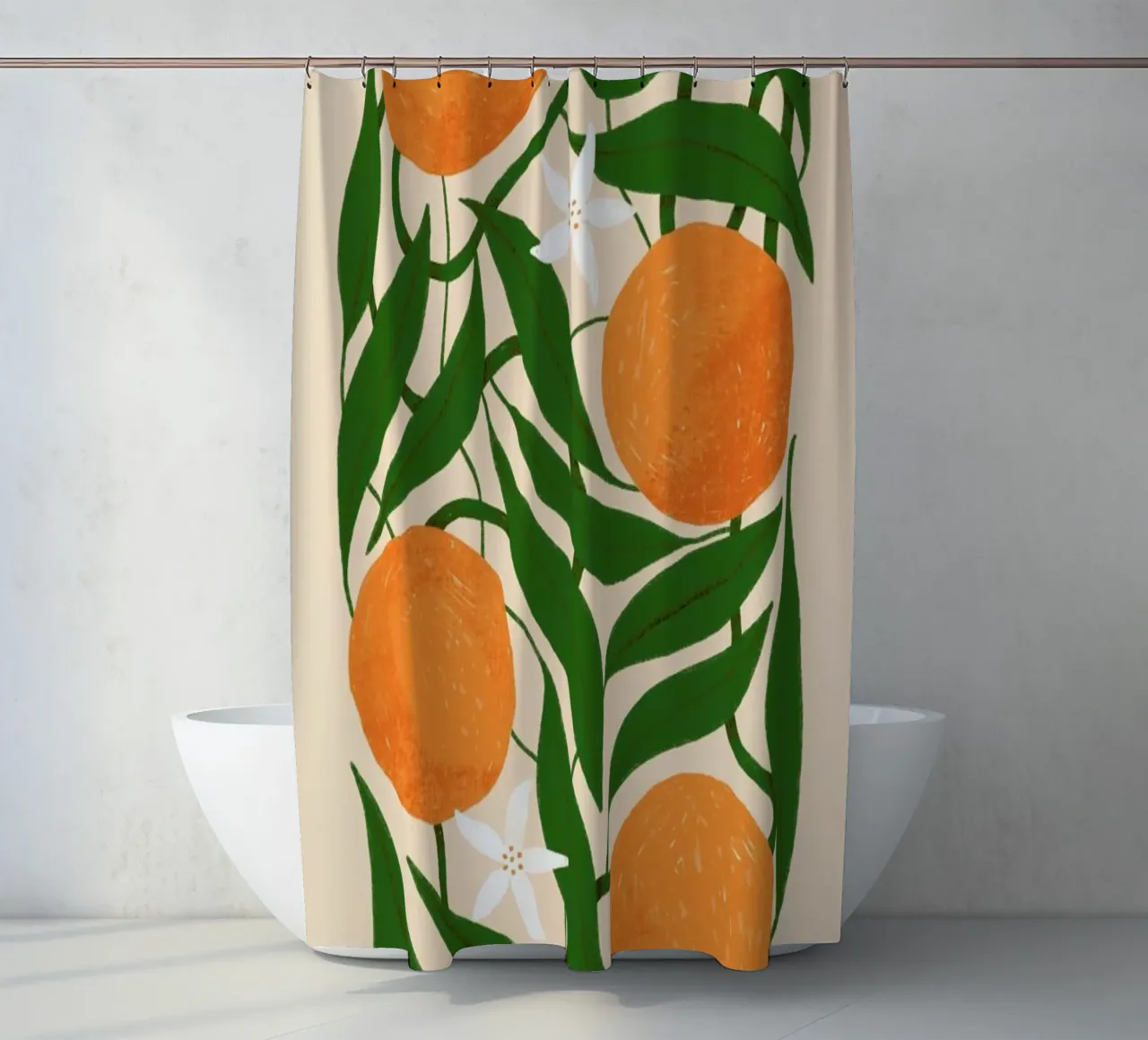 With Love from Sevilla shower curtain by Pure