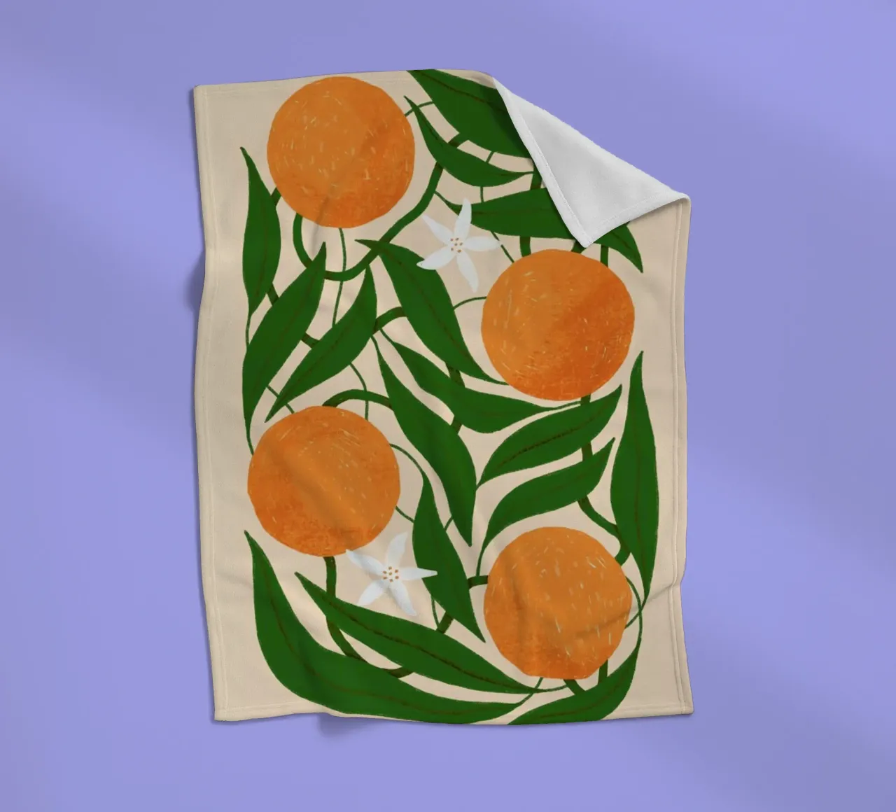 With Love from Sevilla fleece blanket by Pure