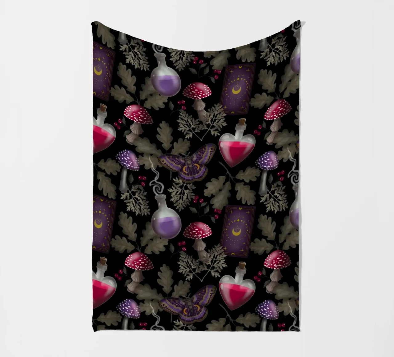 Casting a Spell Fleecedecke von Vivi Nicolin