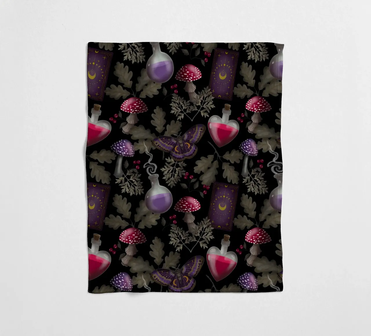 Casting a Spell Fleecedecke von Vivi Nicolin