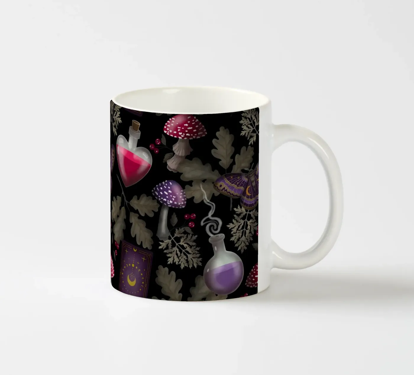 Casting a Spell ceramic mug by Vivi Nicolin