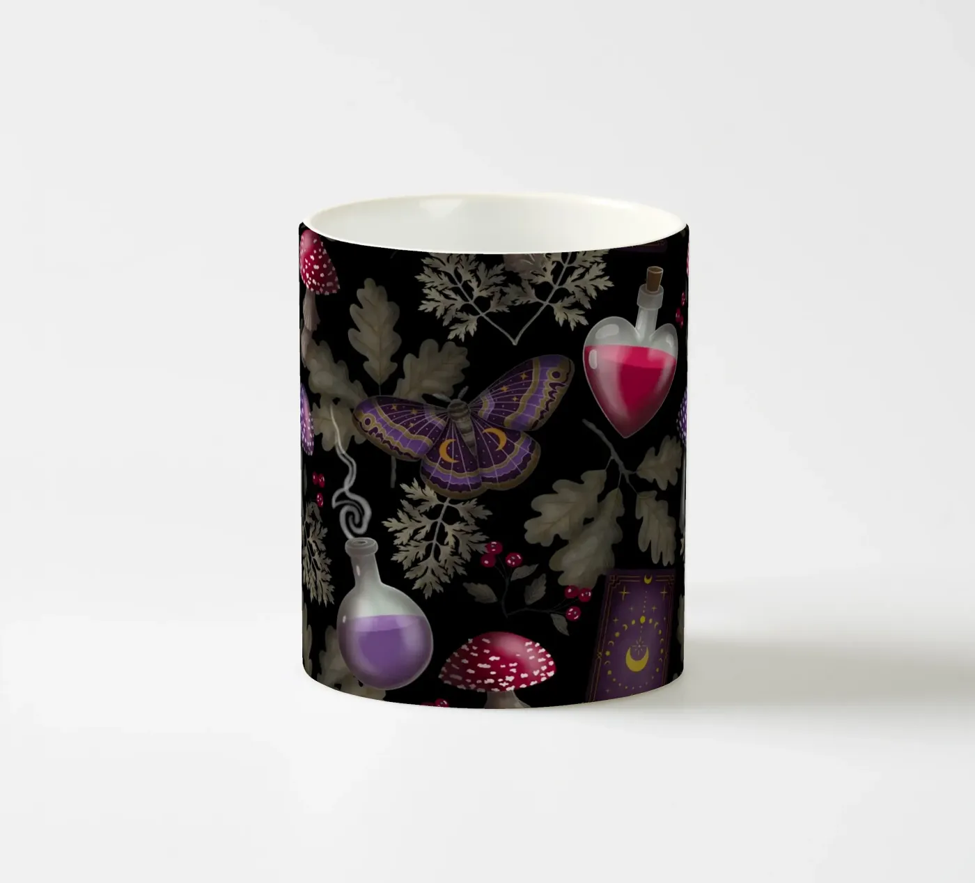 Casting a Spell ceramic mug by Vivi Nicolin