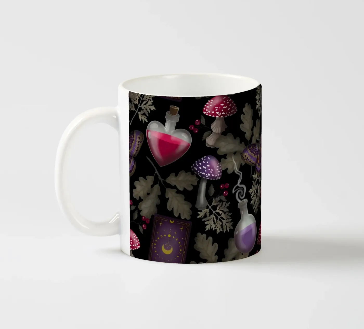Casting a Spell ceramic mug by Vivi Nicolin
