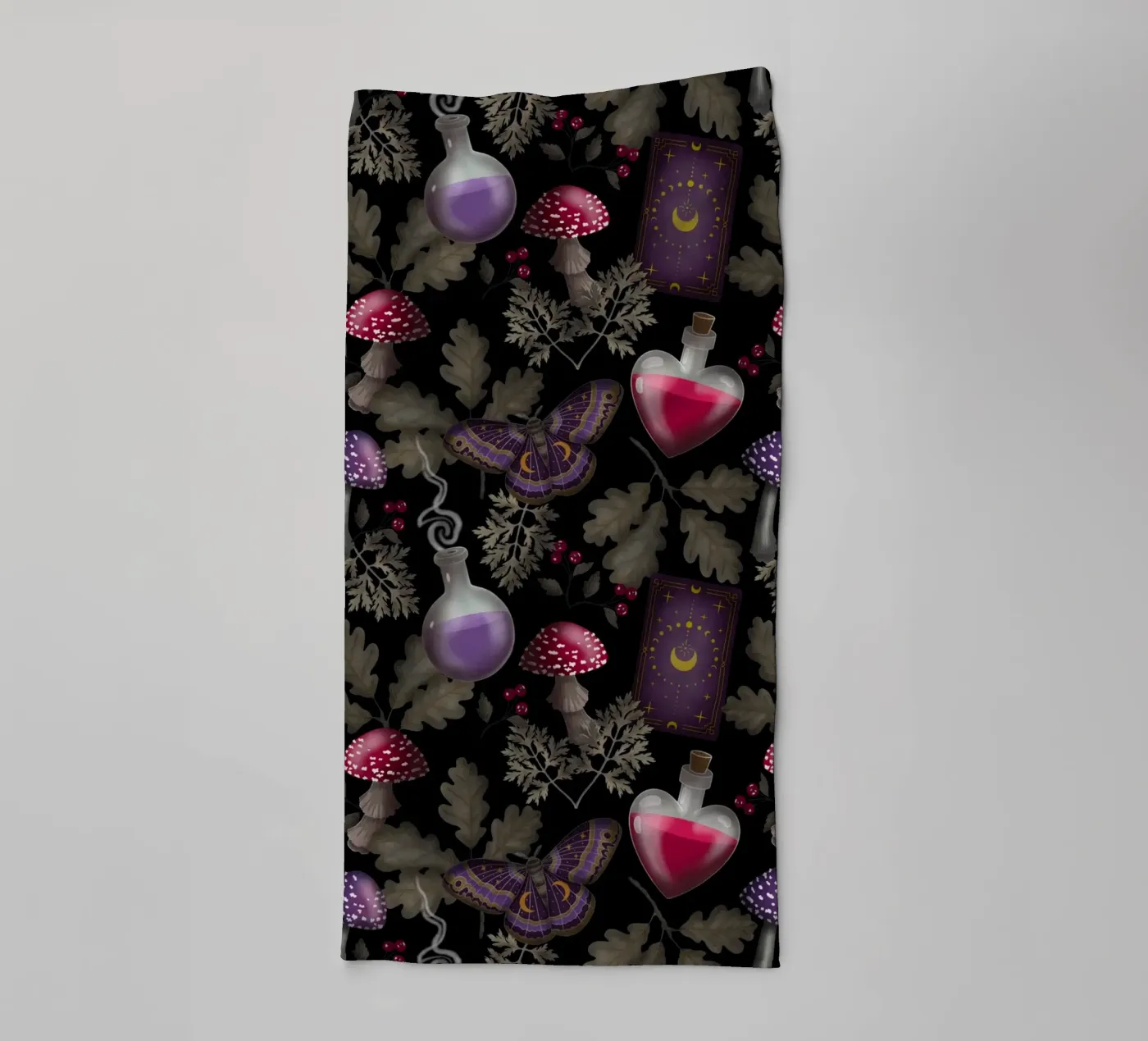 Casting a Spell towel by Vivi Nicolin