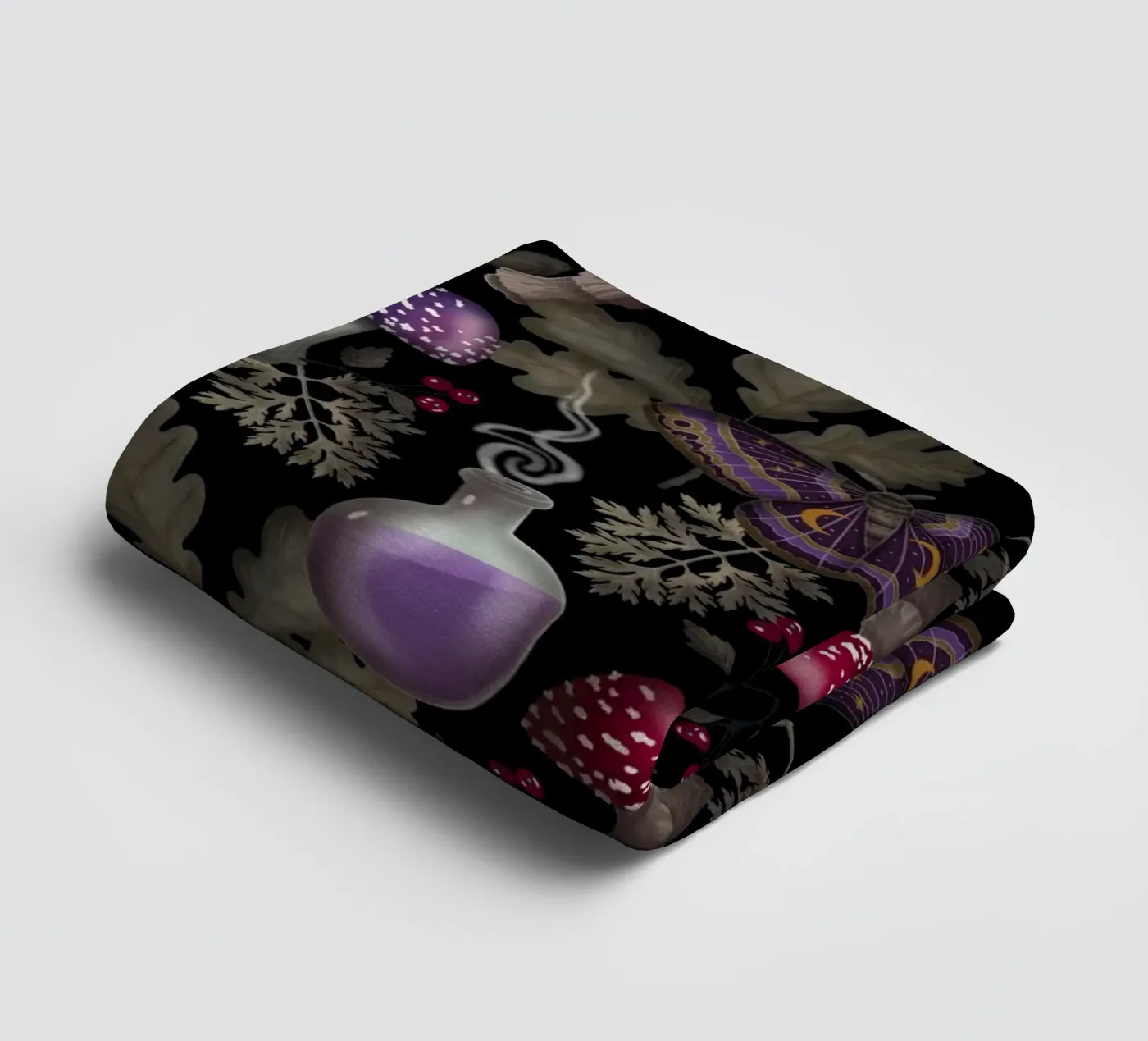 Casting a Spell towel by Vivi Nicolin