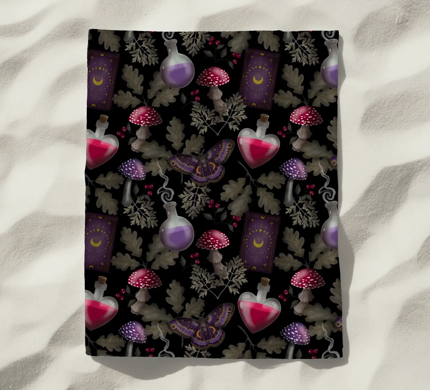 Casting a Spell strandhanddoek van Vivi Nicolin