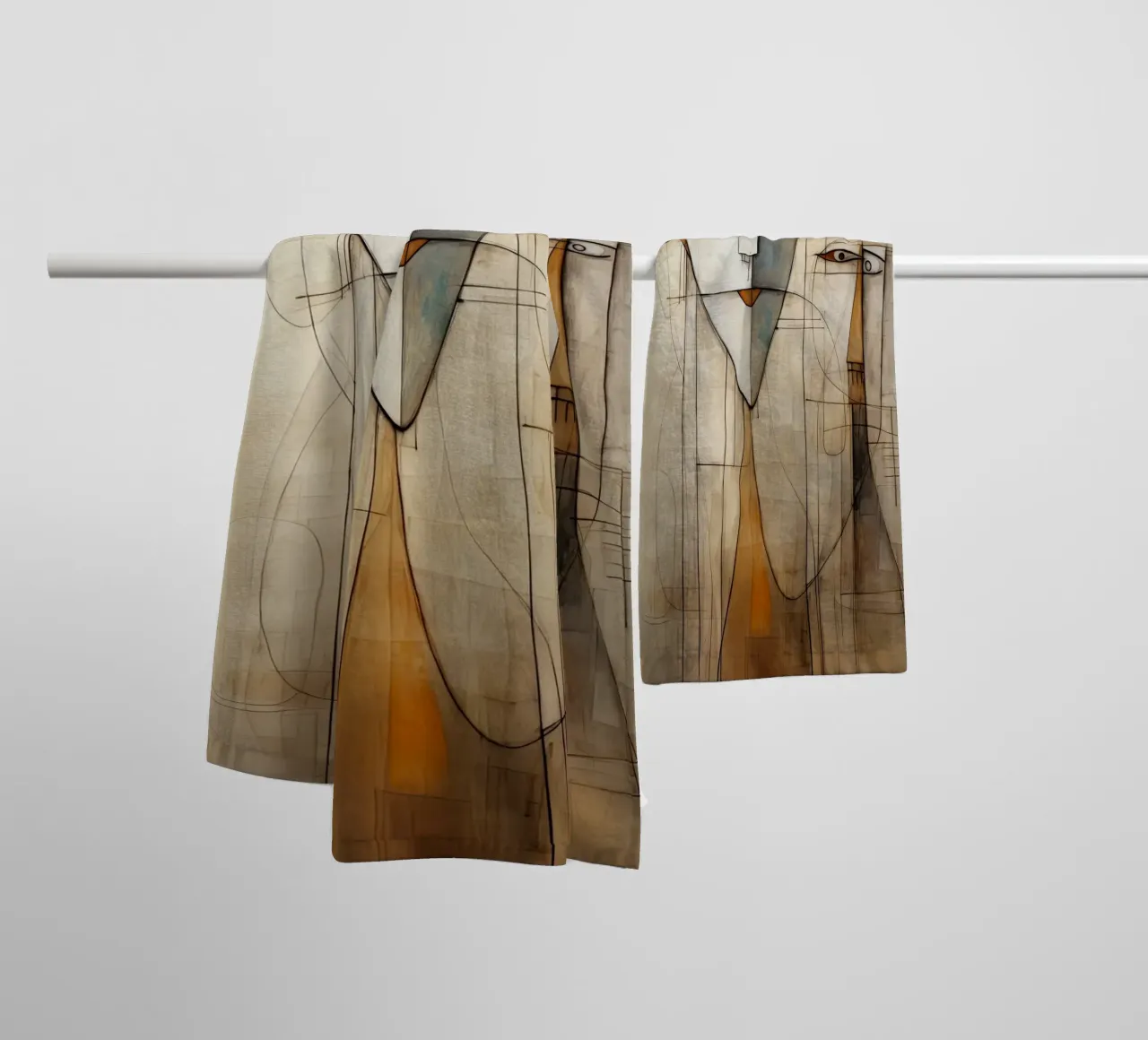 Arte da parete di Imagine asciugamano da bagno da Imagine