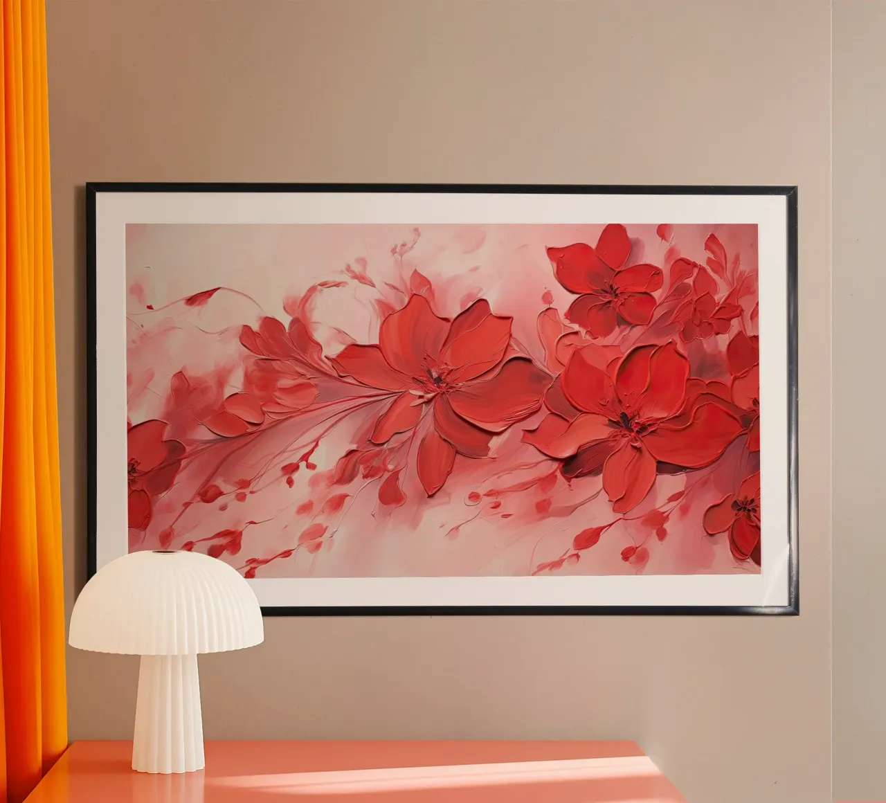 Arte da parete di Imagine poster con telaio in legno da Imagine