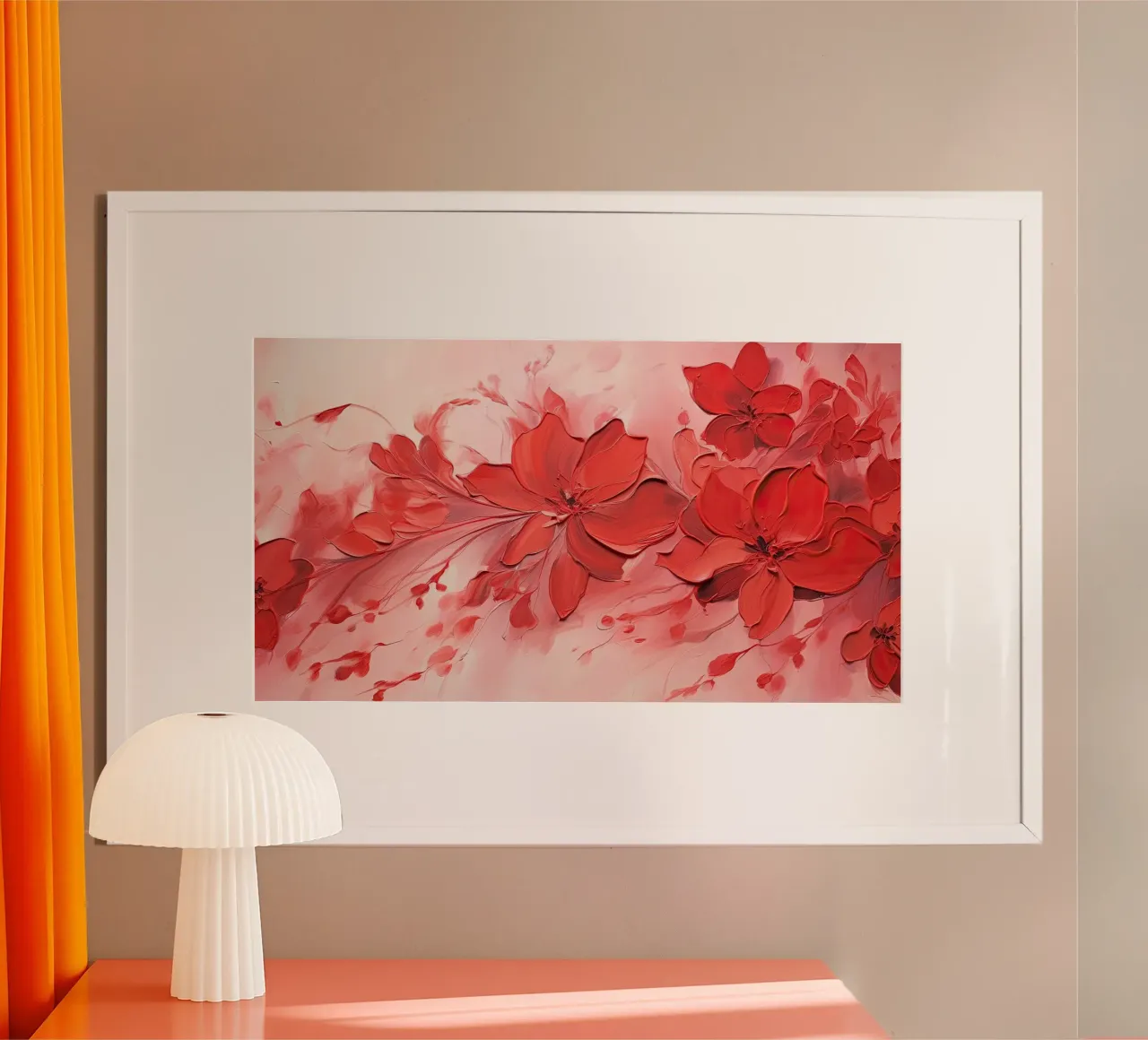 Arte da parete di Imagine poster con telaio in legno da Imagine