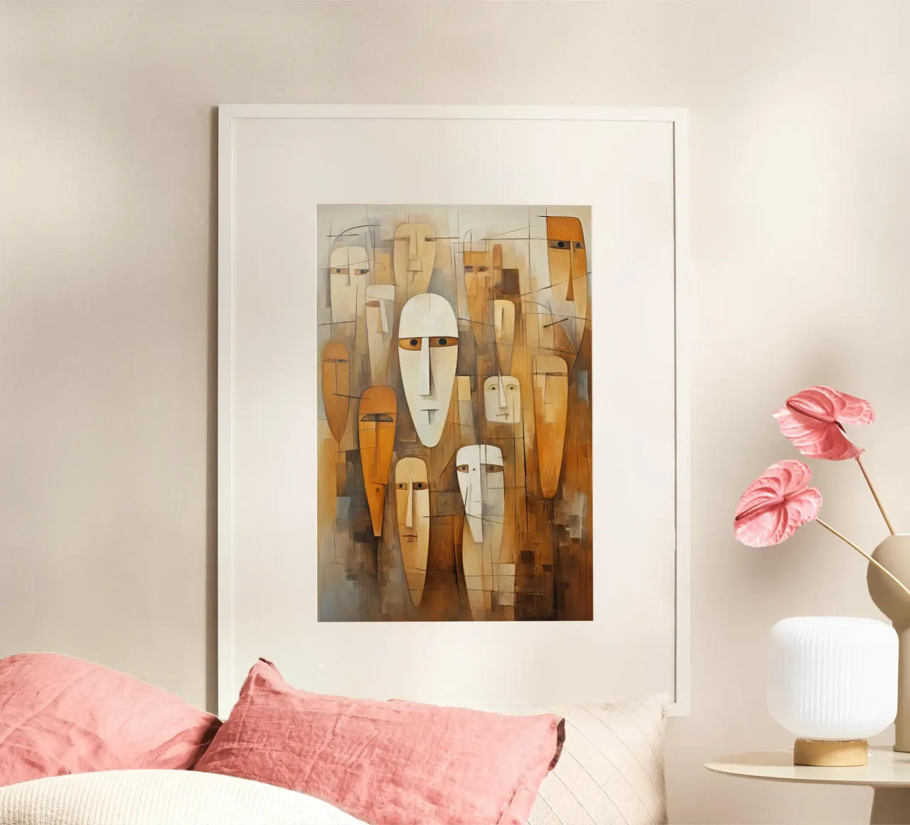 Arte da parete di Imagine poster con telaio in plastica da Imagine