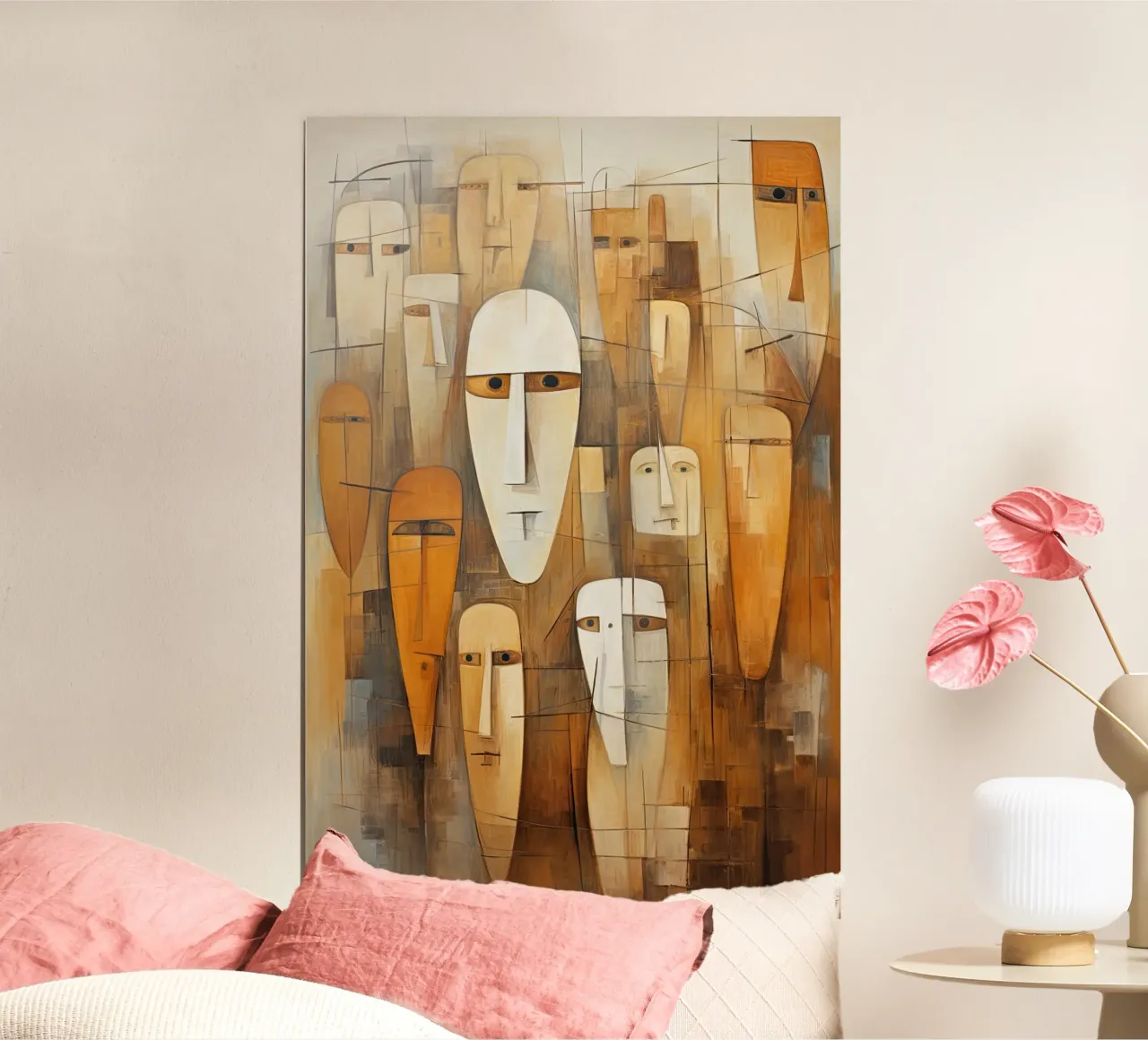 Arte da parete di Imagine poster con telaio in plastica da Imagine