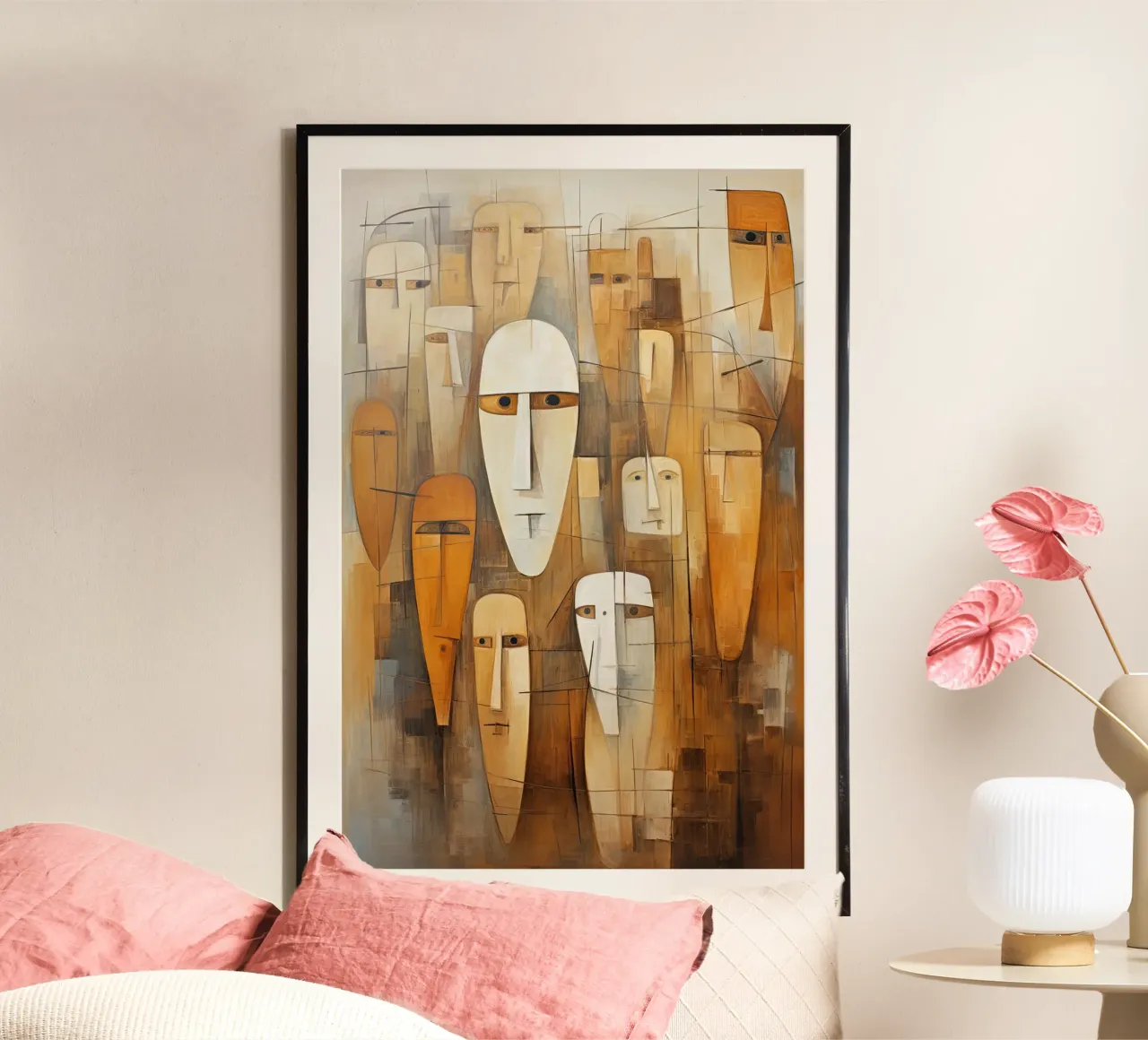 Arte da parete di Imagine poster con telaio in plastica da Imagine