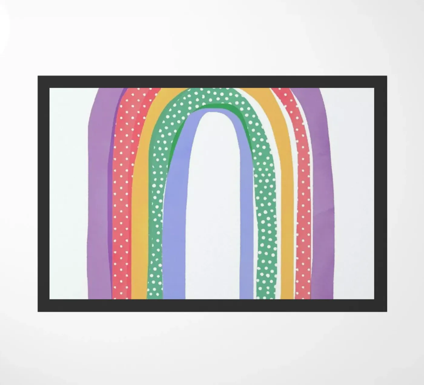 Rainbow Pride doormat by cafelab