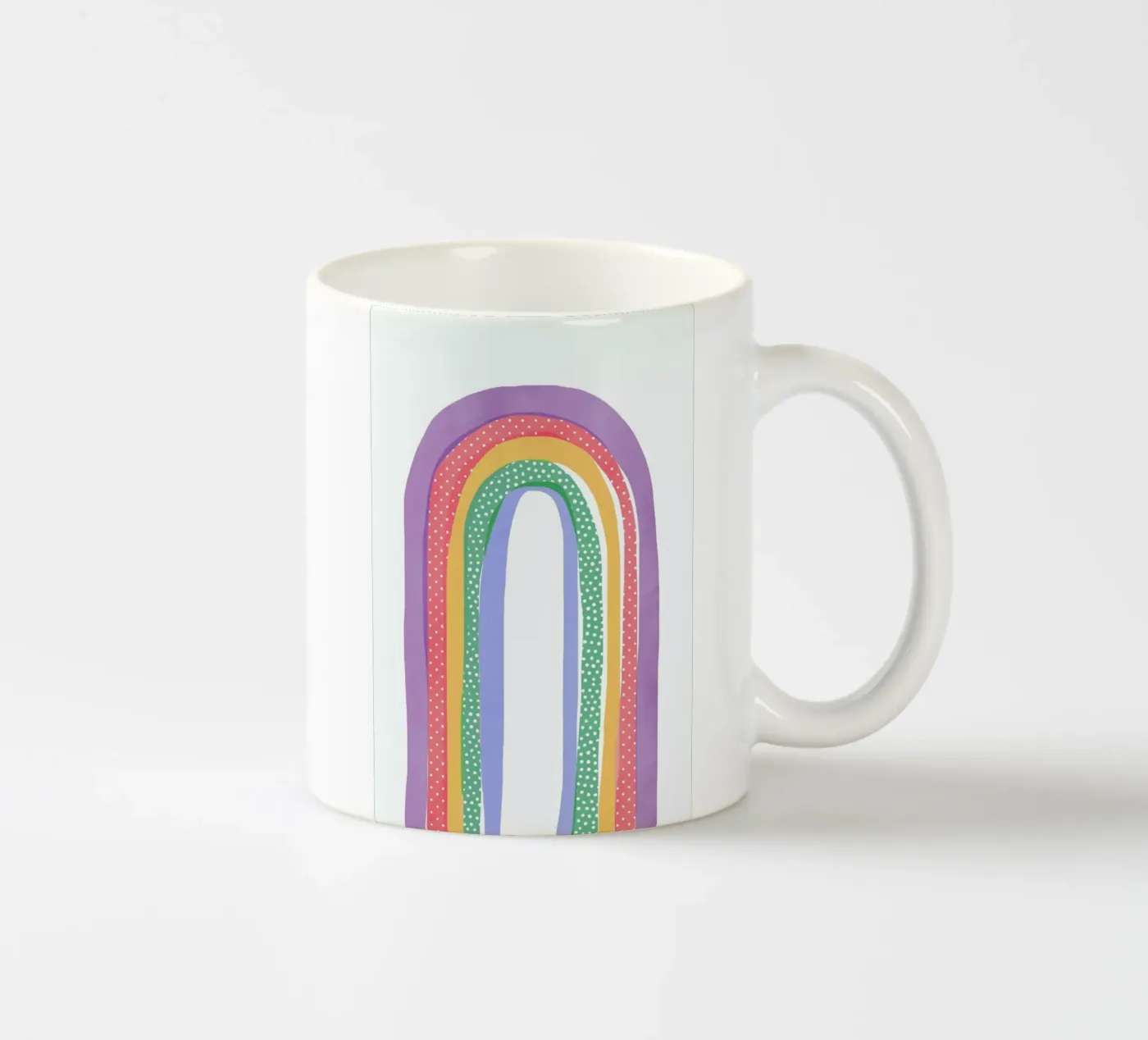 Rainbow Pride ceramic mug by cafelab