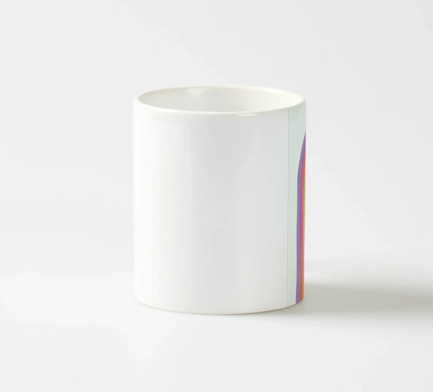 Rainbow Pride ceramic mug by cafelab