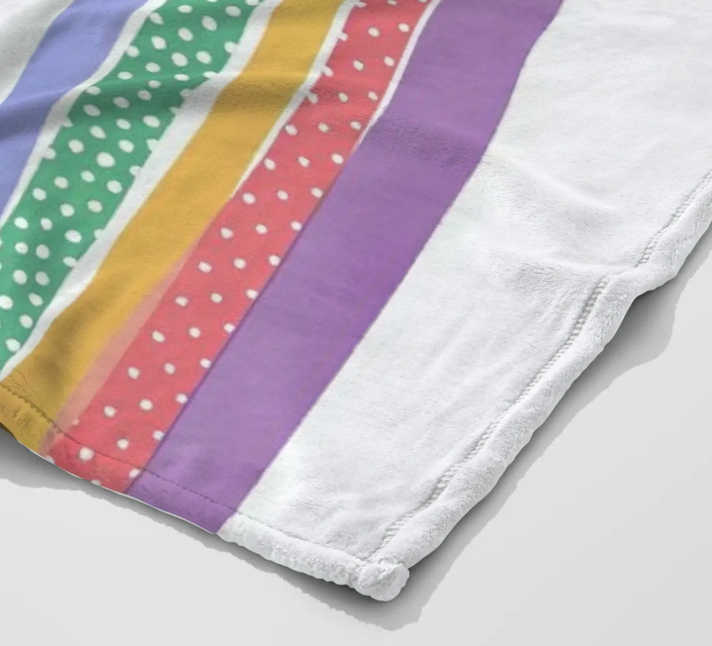 Rainbow Pride fleece blanket by cafelab