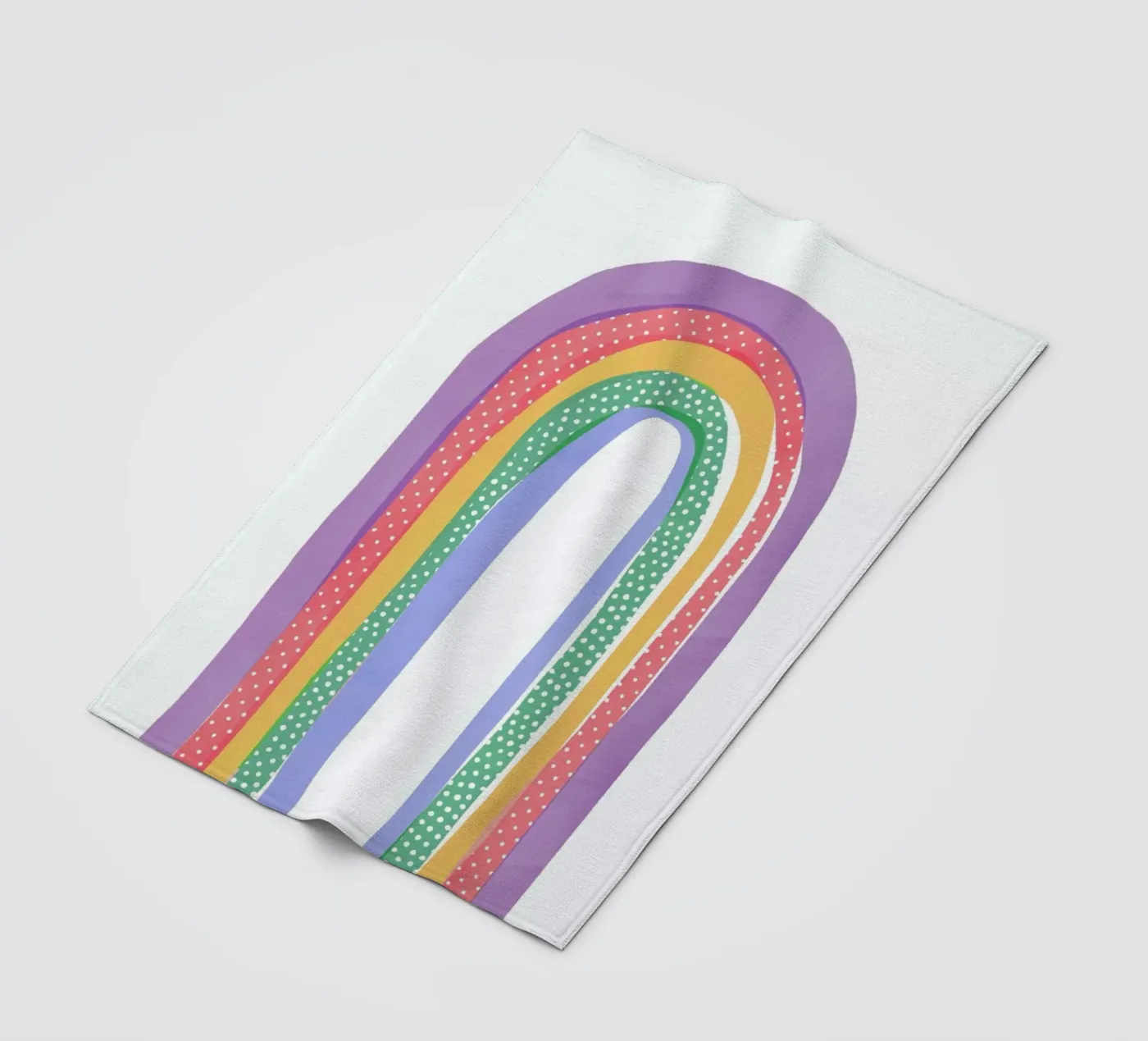 Rainbow Pride fleece blanket by cafelab