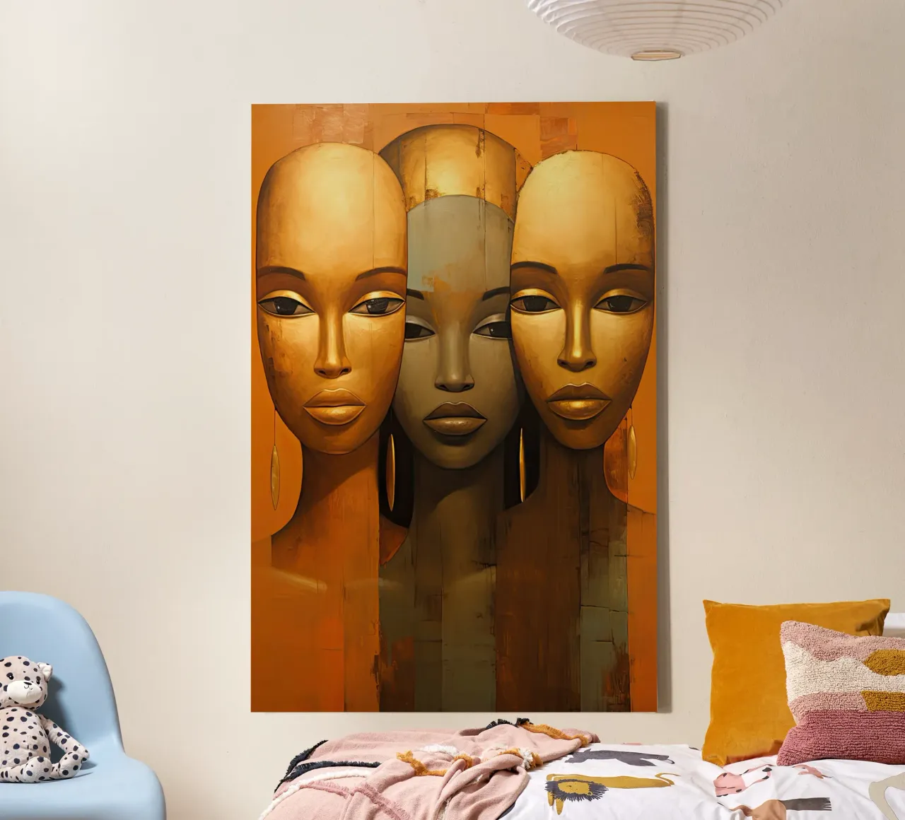 Wandkunst von Imagine Leinwand mit Schattenfugenrahmen von Imagine
