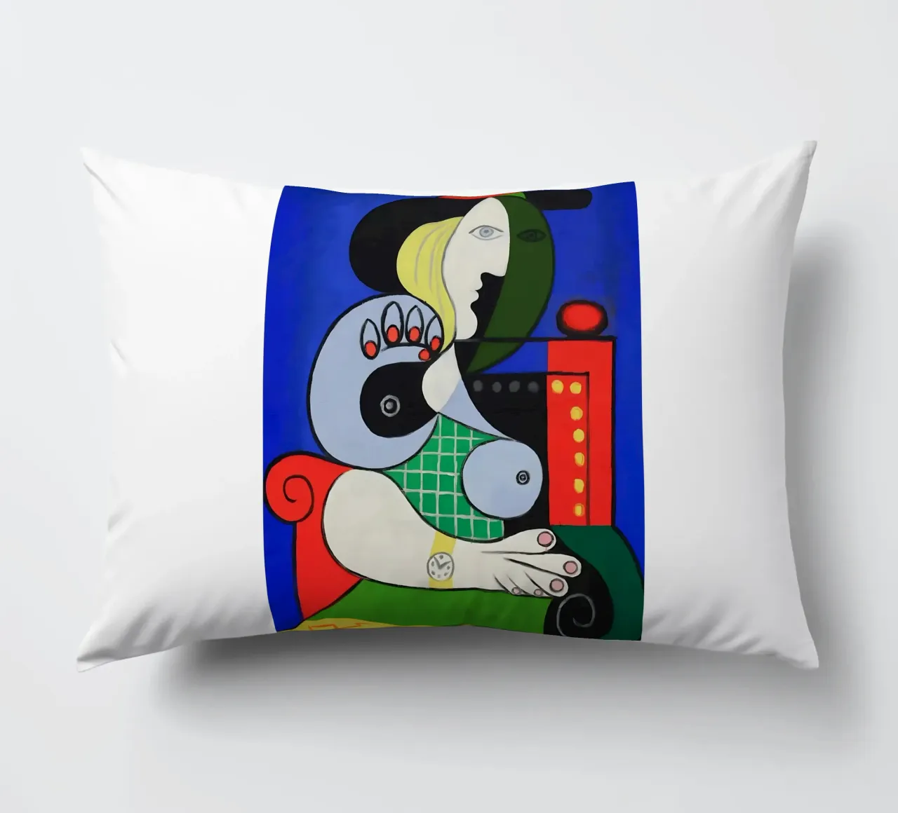 Pablo Picasso - Donna con orologio cuscino da careytowne1