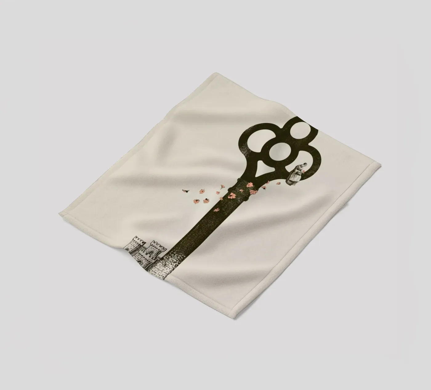 Chopin Fleecedecke von Jacques Maes