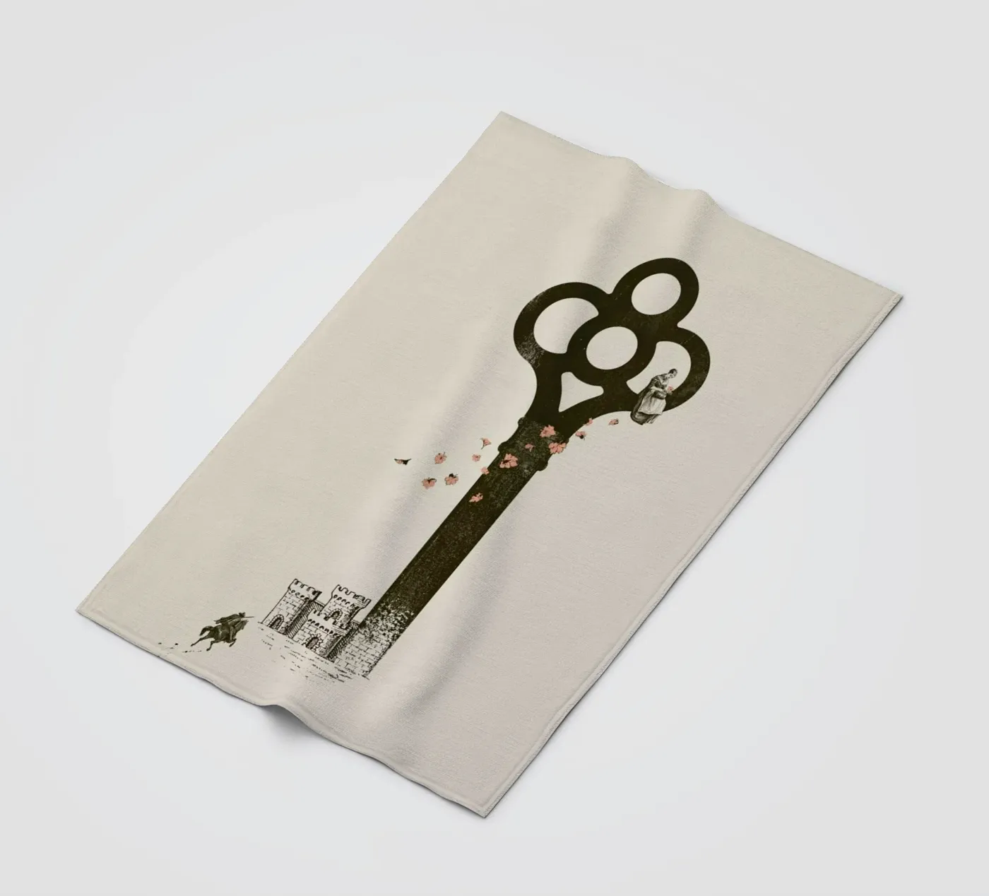 Chopin Fleecedecke von Jacques Maes