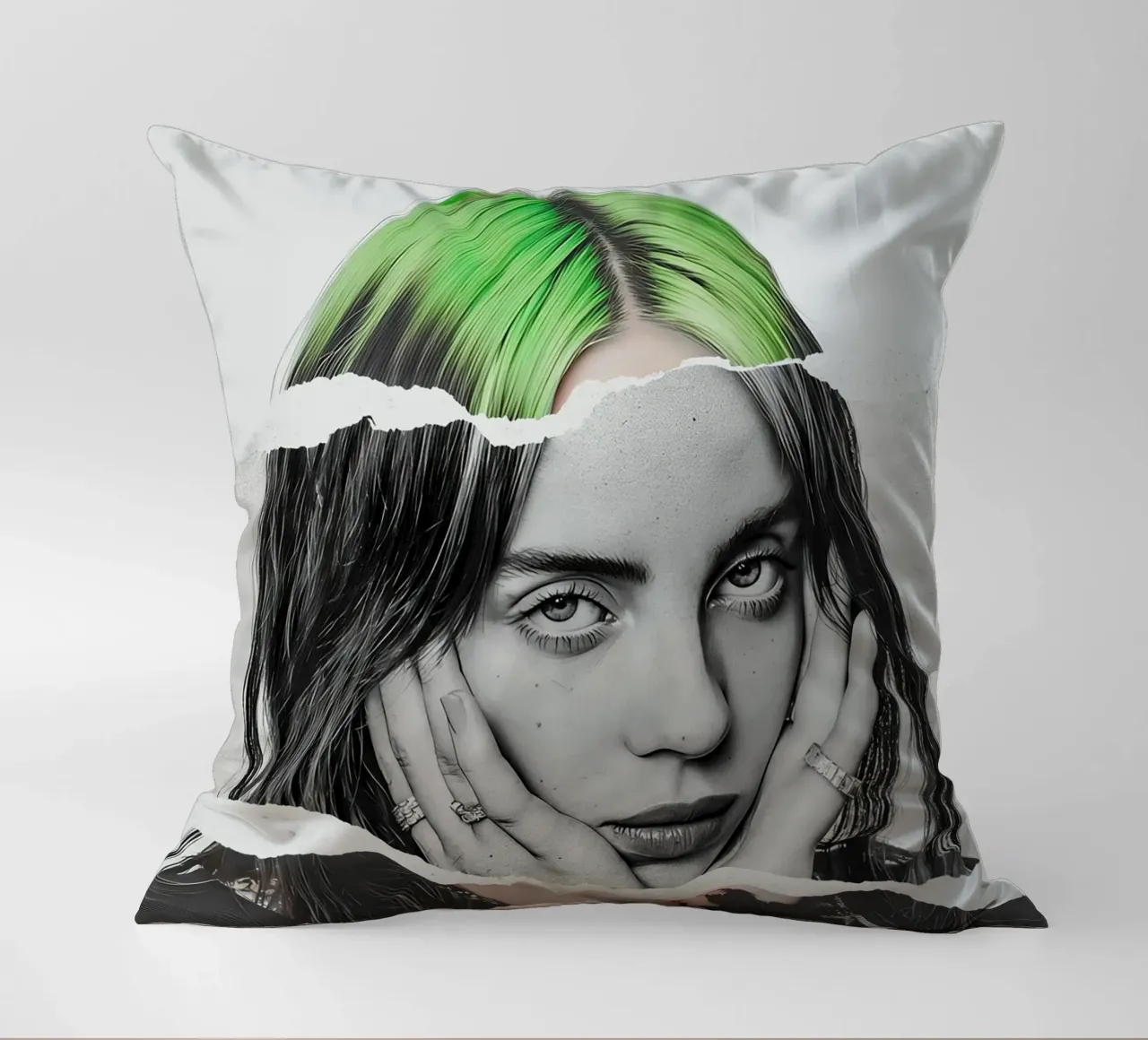 Billie Eilish cuscino da Attaboy Dsgn