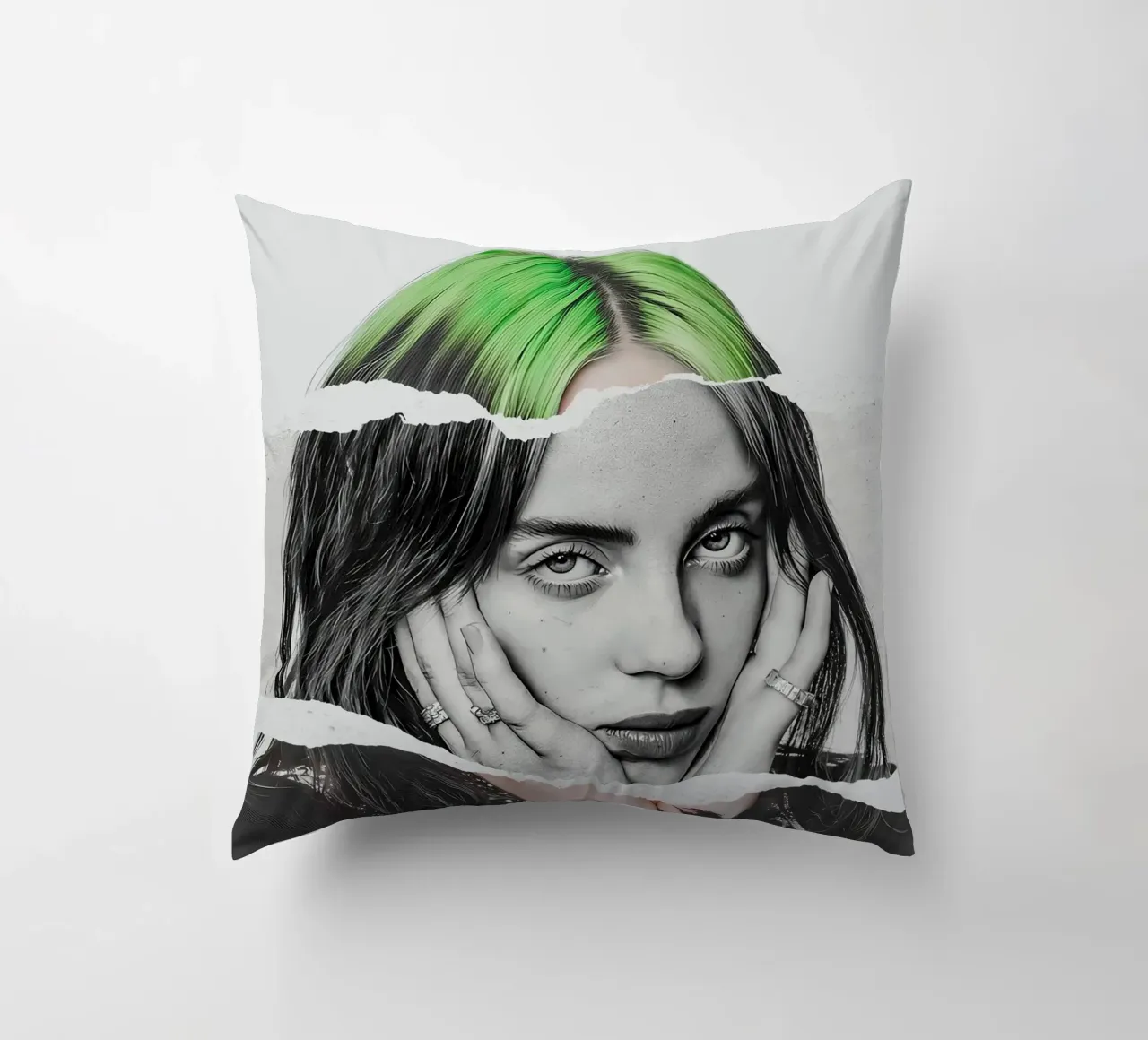 Billie Eilish cuscino da Attaboy Dsgn