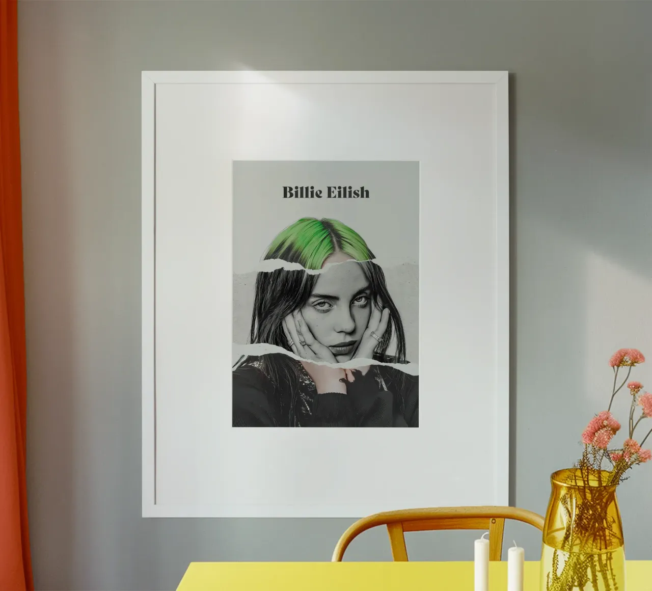 Billie Eilish carta hahnemühle da Attaboy Dsgn