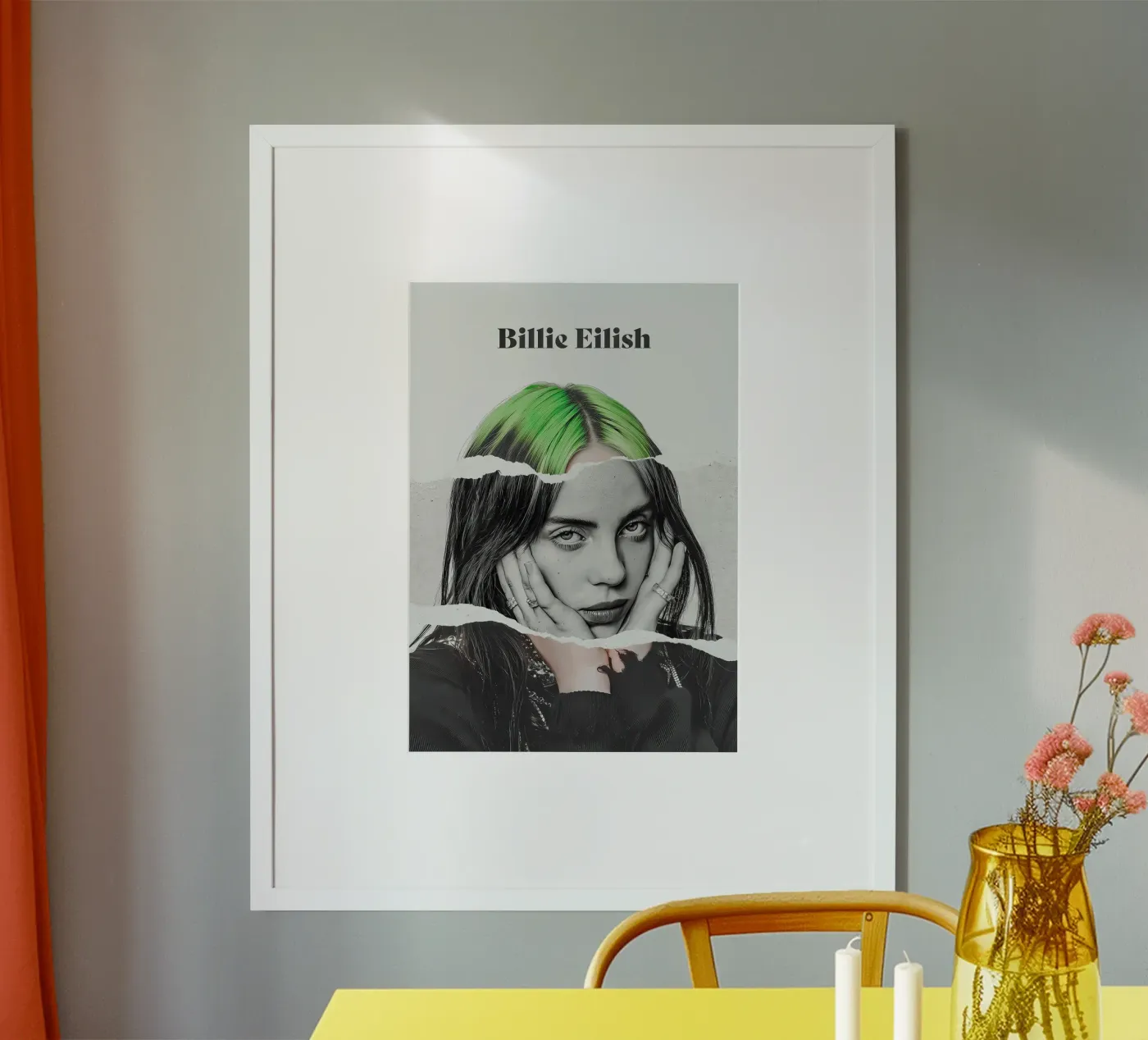 Billie Eilish poster van Attaboy Dsgn