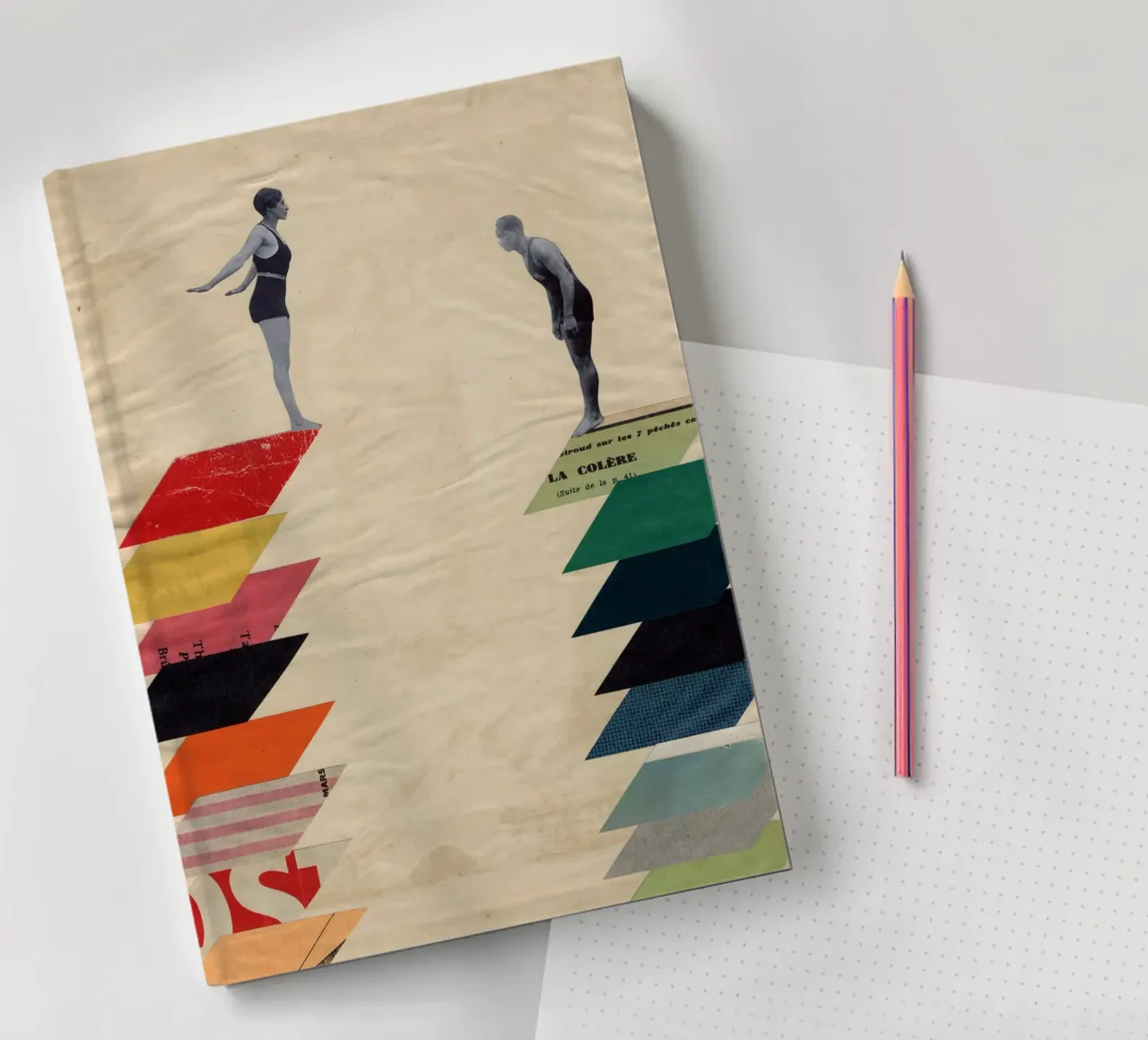 Ensemble carnet de notes de Cassia Beck Collage
