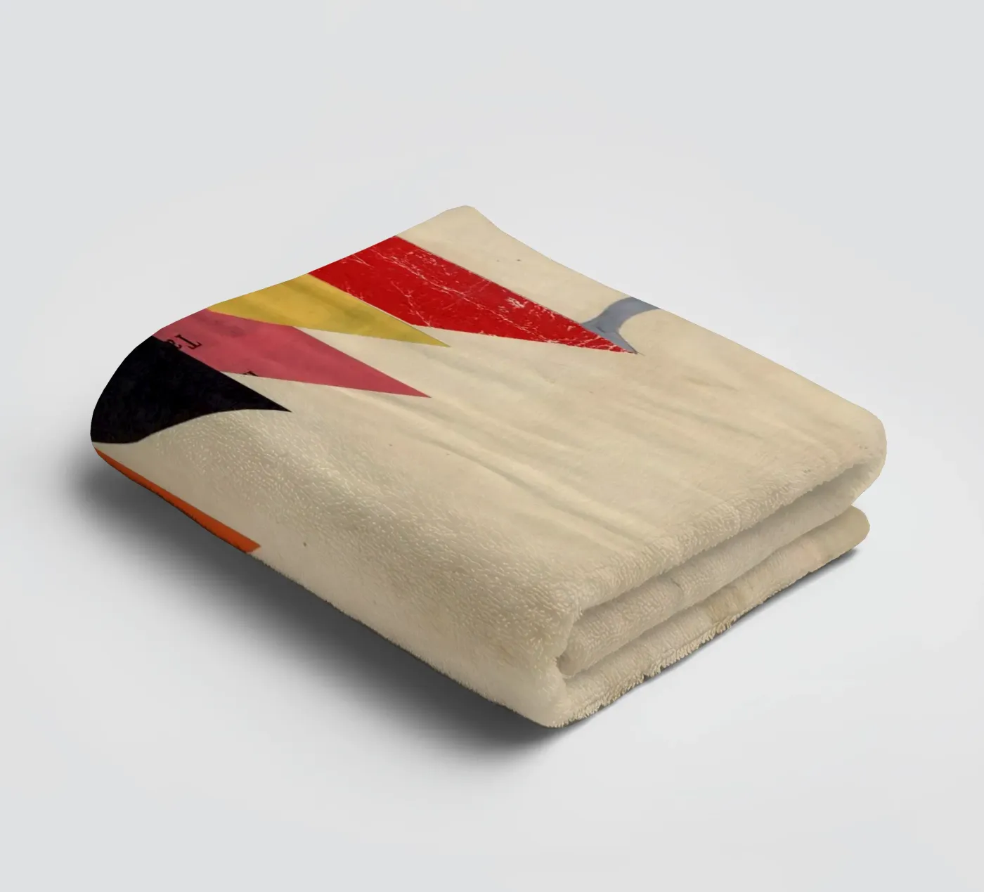 Samen badhanddoek van Cassia Beck Collage
