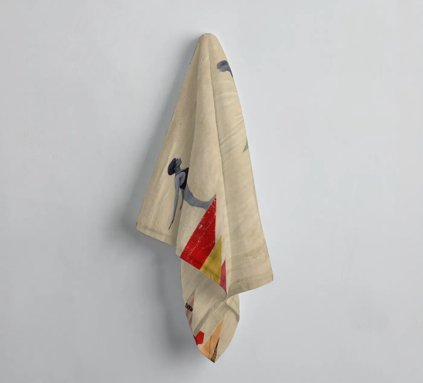 Samen badhanddoek van Cassia Beck Collage