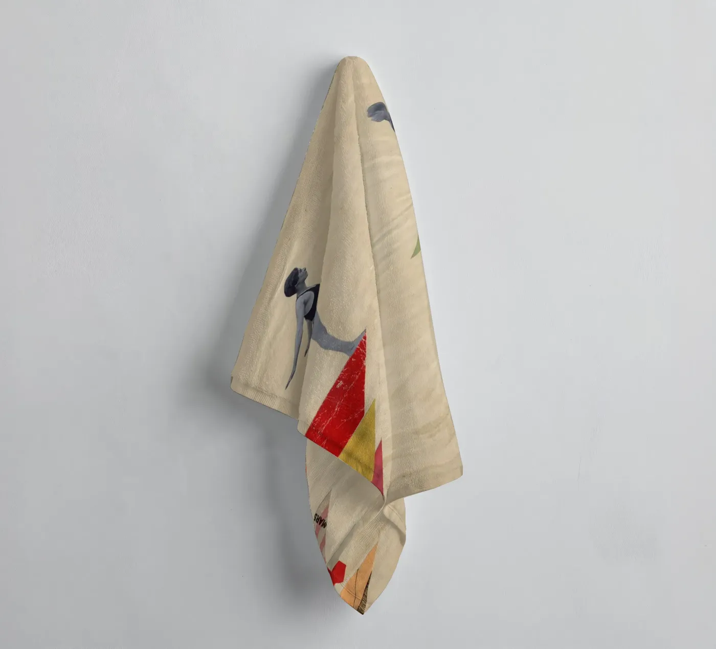 Samen badhanddoek van Cassia Beck Collage